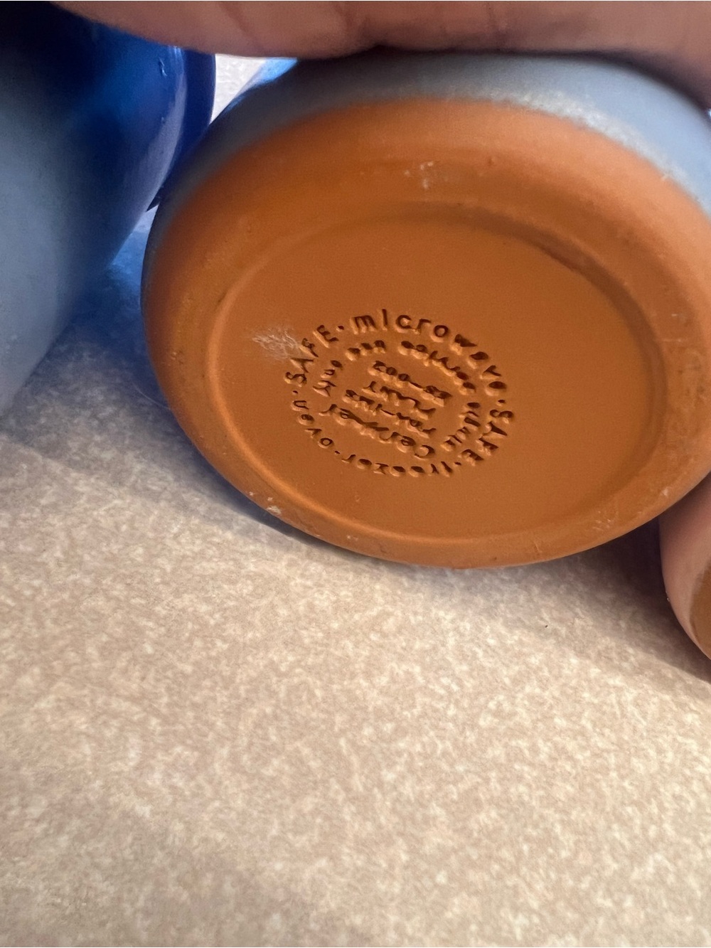Ceramic Prep Jars Set - Gray and Orange - Picture 8 of 9